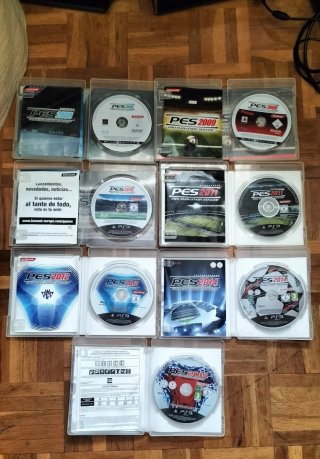 Lote 7 Juegos Pro Evolution Soccer (PS3)