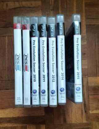 Lote 7 Juegos Pro Evolution Soccer (PS3)
