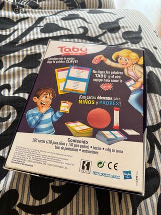 Juego Tabú Familia Hasbro