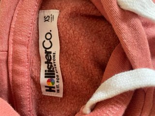 Sudadera Hollister Degradado Rosa
