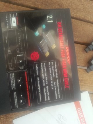 Cable HDMI 8K Fibra Óptica RUIPRO 5M