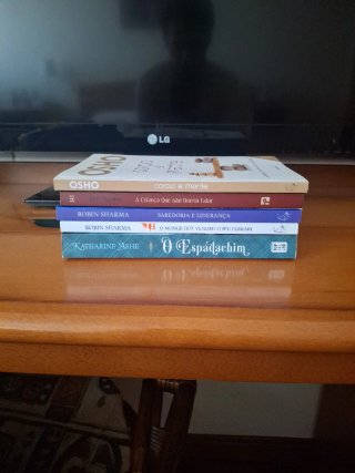 Lote 5 livros