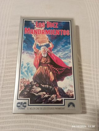 Los Diez Mandamientos (VHS)