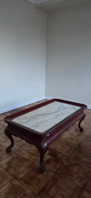 Mesa de Centro con Encimera de Mármol