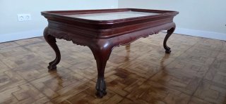 Mesa de Centro con Encimera de Mármol