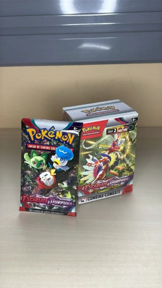Pokemon Build&Battle Escarlata y Púrpura + 1 sobre