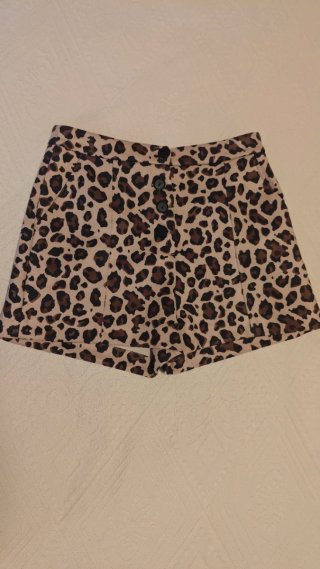 Pantalones cortos leopardo