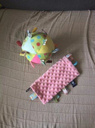 Set de Pelota y Doudou para Bebé