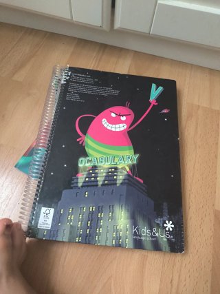 Libro de inglés (escrito)