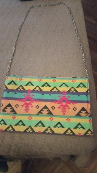 Bolso Cartera Bershka Multicolor