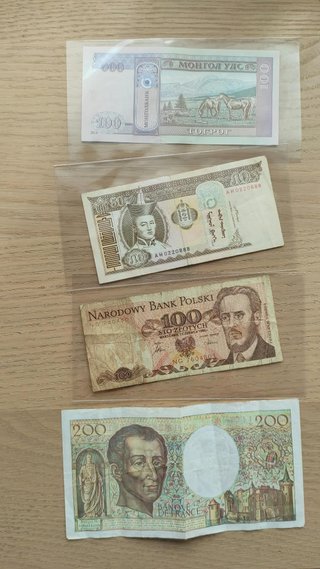 Lotto di Banconote Antiche del Mondo