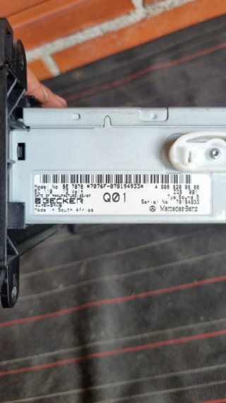 Radio CD Mercedes Sprinter W906 / Vito W639