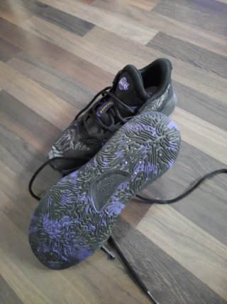 Zapatillas Baloncesto Nike Lakers Morado Negro