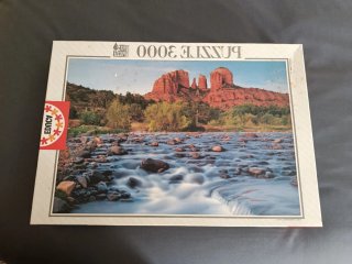 Puzzle 3000 piezas Paisaje Río y Montañas