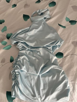Vestido celeste