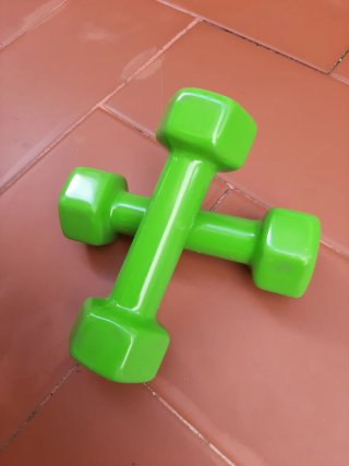 Pack 2 Mancuernas 1kg Entrenamiento
