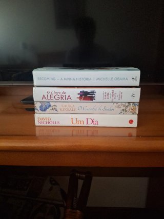 Lote 4 livros