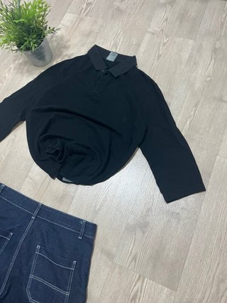 Polo Nike Vintage Y2K Negro