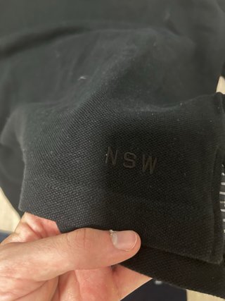 Polo Nike Vintage Y2K Negro