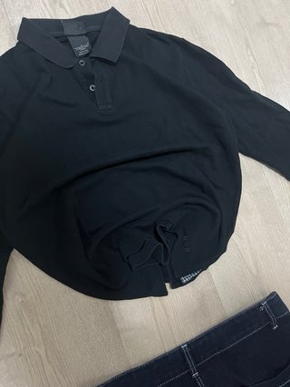 Polo Nike Vintage Y2K Negro