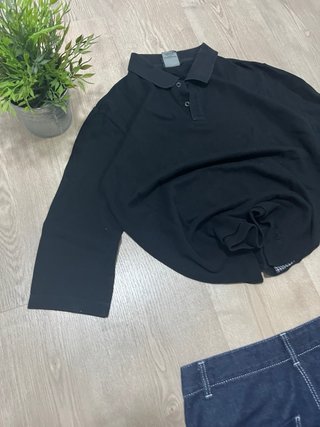 Polo Nike Vintage Y2K Negro