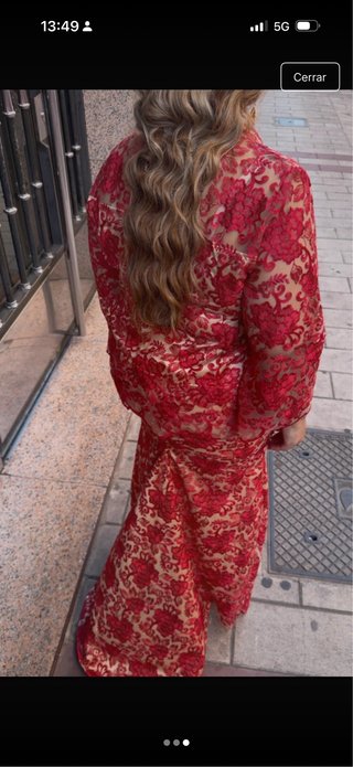 Vestido de fiesta rojo