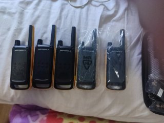 Pack de 5 Walkie-Talkies Motorola