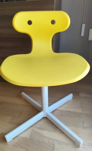 Silla infantil amarilla ikea