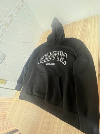 Sudadera California West Coast Negra Talla Única