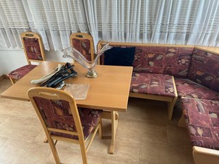 Conjunto mesa y rinconera cocina