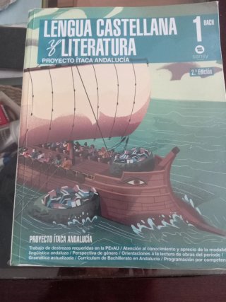 Lengua castellana y literatura, 1 BACH