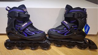 Patines en Línea ZPM Negro y Morado