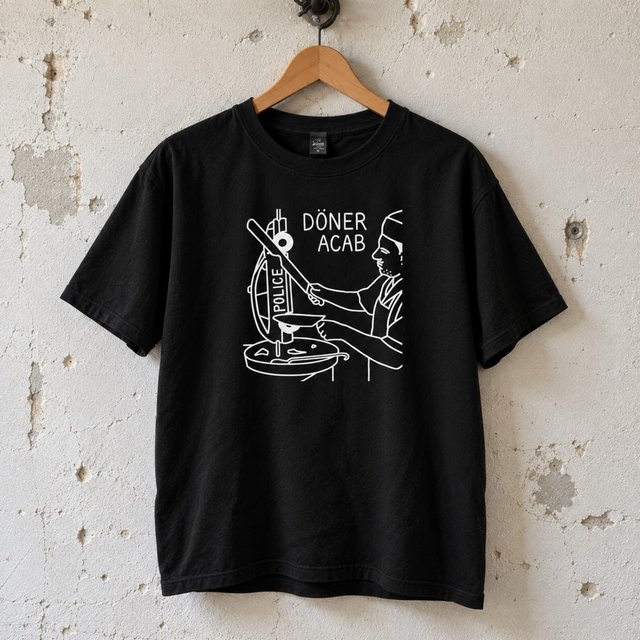 Camiseta Döner ACAB Negra todas las tallas