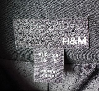 Preciosa Americana H&M para mujer Negra talla 38
