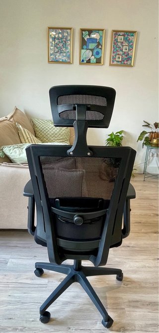 Silla Ergonómica de Oficina con Reposacabezas