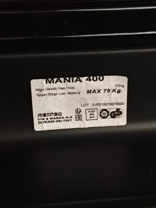 Cofre techo Manía 400