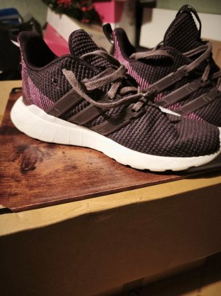 Adidas Bambas Negras y Rosas
