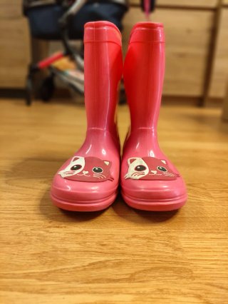 Botas de agua para niña