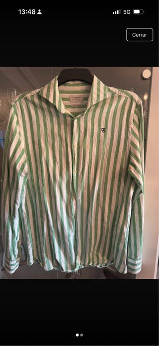 Camisa de rayas hombre de Alvaro Moreno