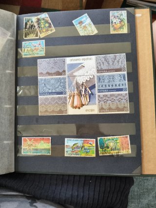 Colección de sellos España