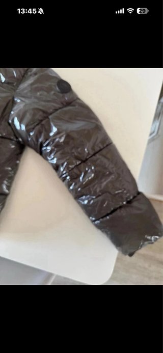 Chaqueta Brownie brillante mujer