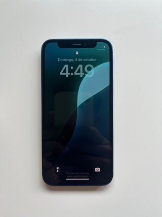 iPhone 12 mini Azul Marino 64gb 74% de bateria