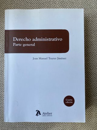 Derecho administrativo. Parte general