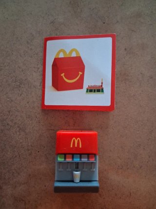 Dispensador Bebida Happy Meal McDonald's