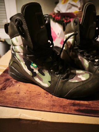 Botas Gym/Boxeo Camuflaje Bandera Brasil
