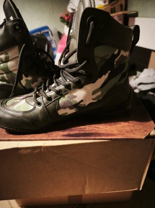 Botas Gym/Boxeo Camuflaje Bandera Brasil