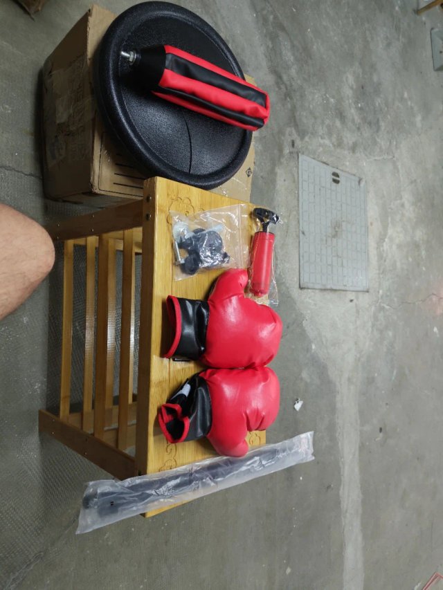 Set Boxeo Infantil Guantes y Bomba