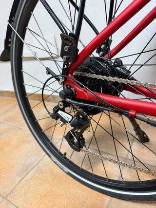 Bicicleta Eléctrica Conor Roja