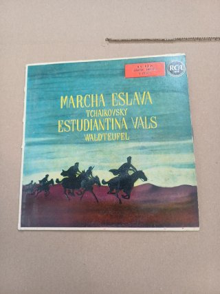 Vinilo Marcha Eslava Tchaikovsky Waldteufel