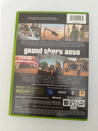 Grand Theft Auto: San Andreas Xbox